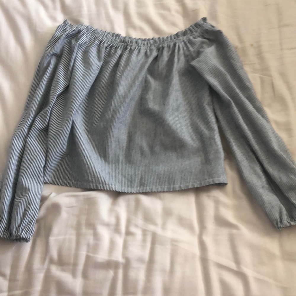 brandy melville off the shoulder top